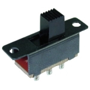 GBC 24.4703.12 - Unipolar slide diverter 7.5x23x8.5mm Switches